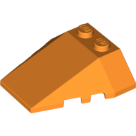 Lego doprava ostatní přední kapota 4x4, oranžová (6174595)